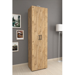 Библиотека с 2 дверцами, 5 отделениями Папка Nex Home 49 x 31,8 x 178 см, Дуб