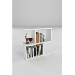 Полка с приставным столиком Nex Home 60 x 20 x 59 см, Белый