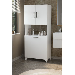 Шкаф для ванной комнаты Damla Nex Home 60 x 34 x 153 см, Белый