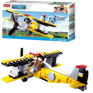 Set de construcție „Avion”, 120 elem. Set de construcție „Avion”, 120 elem.