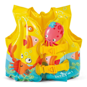 INTEX Vesta de înot gonflabilă „Prieteni tropicali”, 41х30 cm, 3-5 ani INTEX Vesta de înot gonflabilă „Prieteni tropicali”, 41х30 cm, 3-5 ani