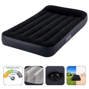 INTEX Saltea gonflabilă “Velur Classic” 99x191x25 cm cu tetieră, până la 136 kg INTEX Saltea gonflabilă “Velur Classic” 99x191x25 cm cu tetieră, până la 136 kg