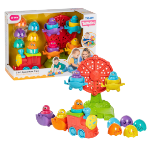 Игрушка 2 в 1 Tomy «Поезд с сюрпризными яйцами» Игрушка 2 в 1 Tomy «Поезд с сюрпризными яйцами»