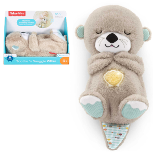 Плюшевый звуковой малыш-выдра Fisher-Price успокой и прижмись Плюшевый звуковой малыш-выдра Fisher-Price успокой и прижмись