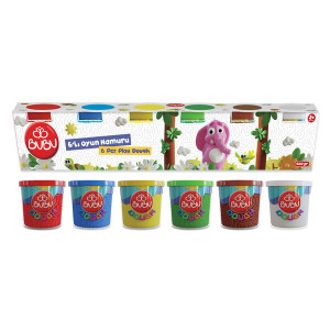 Plastilină de modelat PLAY DOUGH în borcănele, 6 x 100 g Plastilină de modelat PLAY DOUGH în borcănele, 6 x 100 g