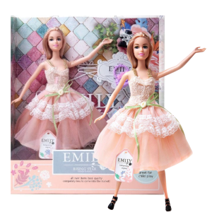 Păpușa Emily „Seria cu poșetă și accesorii” Păpușa Emily „Seria cu poșetă și accesorii”