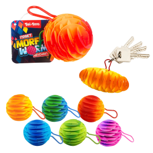 Breloc – antistres „Viermișorul flexibil”, 15 cm Breloc – antistres „Viermișorul flexibil”, 15 cm