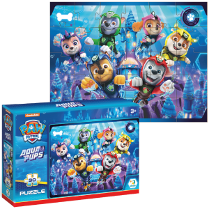 Puzzle „Cățelușii subacvatici”, seria Patrula cățelușilor, 30 elem. Puzzle „Cățelușii subacvatici”, seria Patrula cățelușilor, 30 elem.