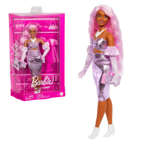 Кукла Barbie «Модница в глянцевом розовом платье» Кукла Barbie «Модница в глянцевом розовом платье»