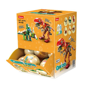 КОНСТРУКТОР QBRICKS — Egg Dino, 12 моделей, от 40 до 50 элем. КОНСТРУКТОР QBRICKS — Egg Dino, 12 моделей, от 40 до 50 элем.