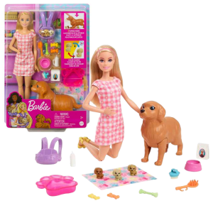 Set de joc Barbie „Cățeluși nou-născuți” Set de joc Barbie „Cățeluși nou-născuți”