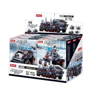Set de construcție ”Război spațial”, 6 modele, de la 78 pînă la 93 elem. Set de construcție ”Război spațial”, 6 modele, de la 78 pînă la 93 elem.