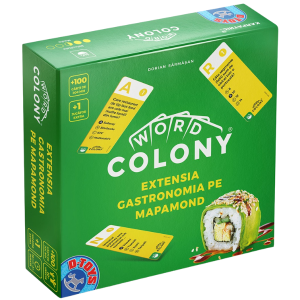 Настольная игра «Word Colony — Кулинария мира», рум. Настольная игра «Word Colony — Кулинария мира», рум.