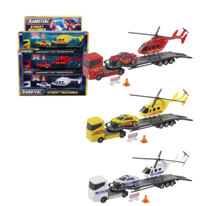 Transportator de Helicoptere Teamsterz, 3 culori Transportator de Helicoptere Teamsterz, 3 culori