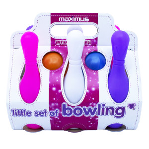 Set de joc „Bowling pentru prințesă” Set de joc „Bowling pentru prințesă”