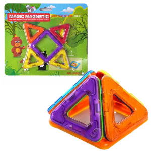 Set magnetic de construcție, 5 piese Set magnetic de construcție, 5 piese