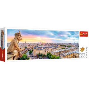 Puzzle 1000 Panorama – View from the Cathedral of Notre-Dame de Paris Puzzle 1000 Panorama – View from the Cathedral of Notre-Dame de Paris