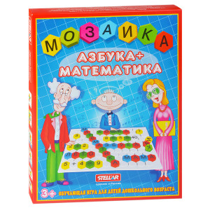 Мозайка — Азбука + Математика Мозайка — Азбука + Математика
