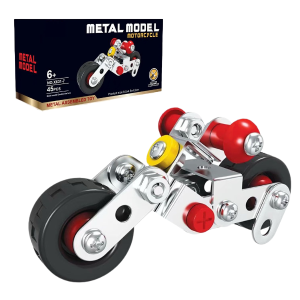 Set de construcție metalic „Motocicletă off-road”, 45 elem. Set de construcție metalic „Motocicletă off-road”, 45 elem.