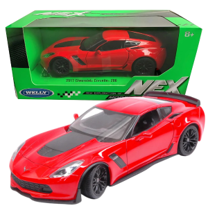 Mașina de colecție CHEVROLET COREVETTE 1:24 Welly Mașina de colecție CHEVROLET COREVETTE 1:24 Welly