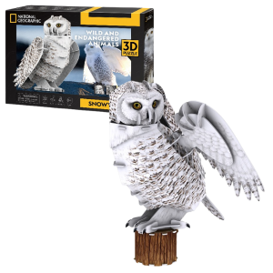 3D puzzle Bufniță arctică, ? elemente 3D puzzle Bufniță arctică, ? elemente