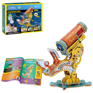 STEM Series 3D puzzle „Microscop” – studiem biologia STEM Series 3D puzzle „Microscop” – studiem biologia