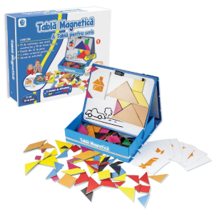 Joc educativ 2 în 1 „Tablă magnetică și tablă pentru scris”, ro. Joc educativ 2 în 1 „Tablă magnetică și tablă pentru scris”, ro.