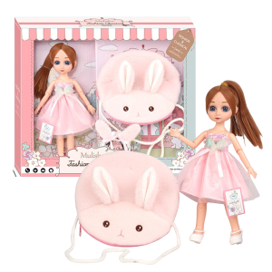 Игровой набор: кукла Мулиша и сумочка для ребенка Игровой набор: кукла Мулиша и сумочка для ребенка
