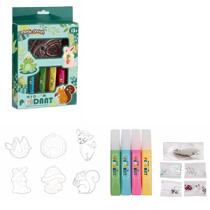 Set creativ pentru crearea brelocurilor fără lipici Set creativ pentru crearea brelocurilor fără lipici