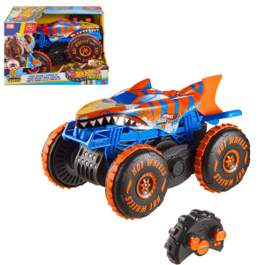 Радиоуправляемый внедорожник 1:15 Hot Wheels Monster Trucks «Тигровая акула» Радиоуправляемый внедорожник 1:15 Hot Wheels Monster Trucks «Тигровая акула»