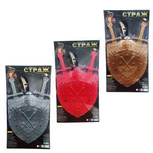 Игровой набор «Страж» (щит + 2 меча) Игровой набор «Страж» (щит + 2 меча)