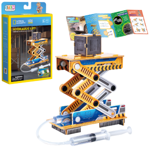 STEM Series 3D пазл «Гидравлический подъемник» — изучаем физику и механику, 49 элем. STEM Series 3D пазл «Гидравлический подъемник» — изучаем физику и механику, 49 элем.