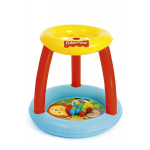 Bestway Игровой центр 89x89x84см ЗВЕРЮШКИ Fisher Price с мячами (15шт), 2+ Bestway Игровой центр 89x89x84см ЗВЕРЮШКИ Fisher Price с мячами (15шт), 2+