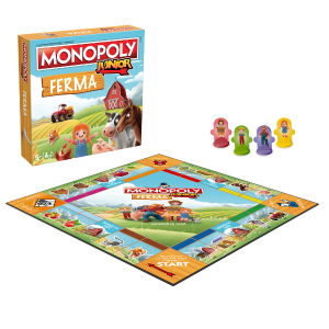 Настольная игра Monopoly Junior «Ферма» (рум.) Настольная игра Monopoly Junior «Ферма» (рум.)