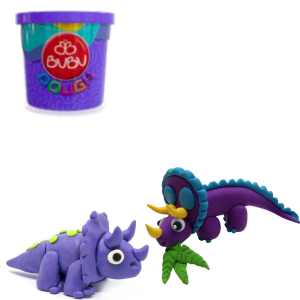 Тесто для лепки PLAY DOUGH в баночке, 1 х 125 г, фиолетовый
