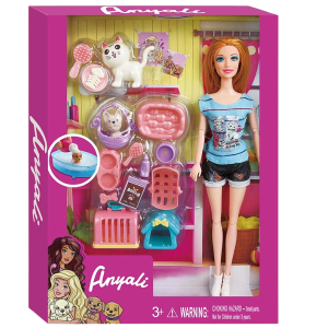 Игровой набор «Кукла с набором для домашних животных»
