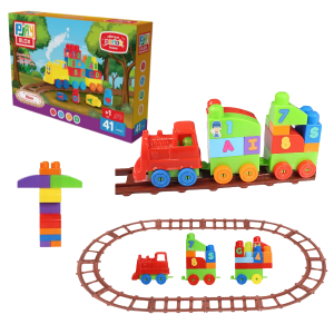 Set de construcție „Tren”, 41 piese Set de construcție „Tren”, 41 piese