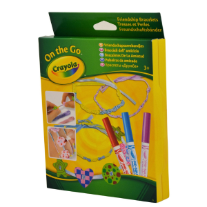Set pentru crearea brățărilor prieteniei Crayola „On the Go” Set pentru crearea brățărilor prieteniei Crayola „On the Go”