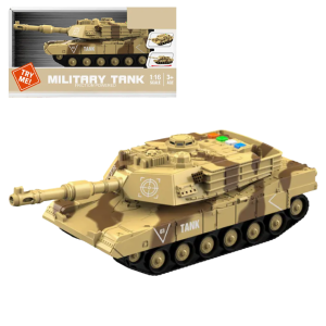 1:16 Tanc militar inerțial, camuflaj (lumină / sunet) 1:16 Tanc militar inerțial, camuflaj (lumină / sunet)