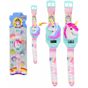 Ceas electronic cu lumini și muzică, Unicornul Ceas electronic cu lumini și muzică, Unicornul