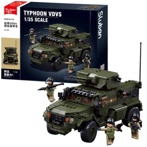 Set de construcție „Vehicul blindat de asalt Typhoon VDVs”, scara 1:35, 471 elem. Set de construcție „Vehicul blindat de asalt Typhoon VDVs”, scara 1:35, 471 elem.