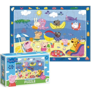 Puzzle „Vacanța de vară”, seria Peppa Pig, 50 elem.