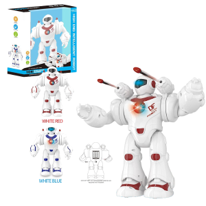 Robot inteligent, albastru și roșu Robot inteligent, albastru și roșu