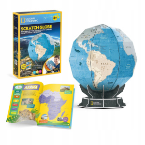 STEM Series 3D puzzle „Glob pământesc” – studiem geografia lumii, 31 elem. STEM Series 3D puzzle „Glob pământesc” – studiem geografia lumii, 31 elem.
