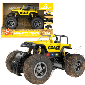 1:12 Monster Truck cu inerție (lumină/sunet) 1:12 Monster Truck cu inerție (lumină/sunet)