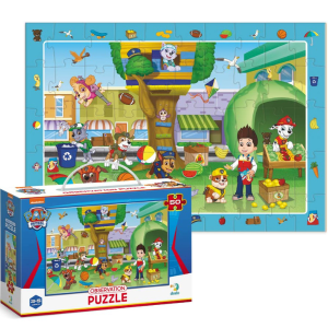 Puzzle „Distracție de vară”, seria Patrula cățelușilor, 50 elem.