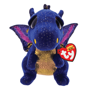 Dragon albastru Saffire 24 cm (Beanie Boos) Dragon albastru Saffire 24 cm (Beanie Boos)