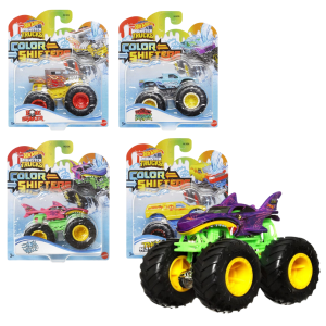 Hot Wheels Monster Trucks меняющий цвет в ассорт. Hot Wheels Monster Trucks меняющий цвет в ассорт.