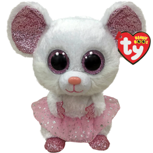 Мышка балерина Nina 15 см (Beanie Boos) Мышка балерина Nina 15 см (Beanie Boos)