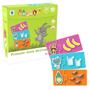 Puzzle „Primele mele descoperiri: La masă”, 24 piese, ro. Puzzle „Primele mele descoperiri: La masă”, 24 piese, ro.